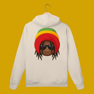 Nome do produto Moleton Prime Canguru Black Emoji Jamaica