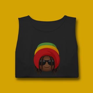 Nome do produto Regata Black Emoji Jamaica
