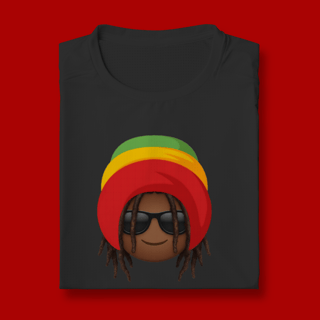 Nome do produto Camiseta Dry UV Black Emoji Jamaica