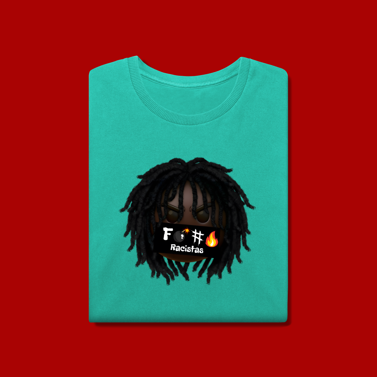 Nome do produto: T-Shirt Estonada Black Emoji 