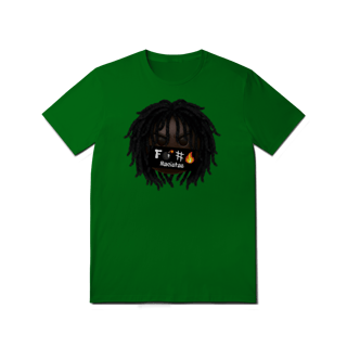 Nome do produto T-Shirt Quality Black Emoji Fogo Nos Racistas