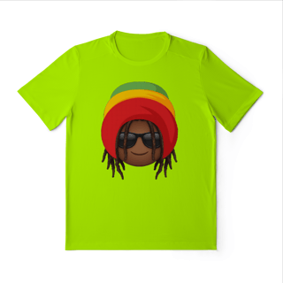 Nome do produto Camiseta Dry UV Black Emoji Jamaica