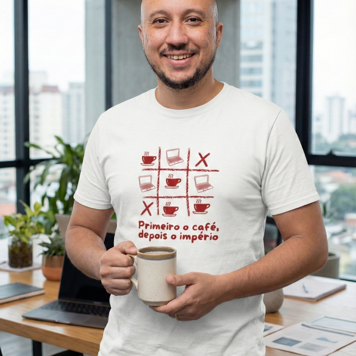 Nome do produto: T-Shirt Classic Império do Café Classic