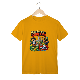 Nome do produto Meu Sócio é o Governo – T-Shirt Classic