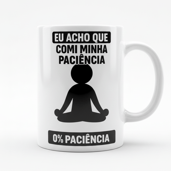 Caneca Zero % Paciência