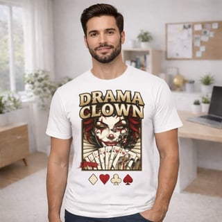 Nome do produto Camiseta Palhaço Dama personalizada 