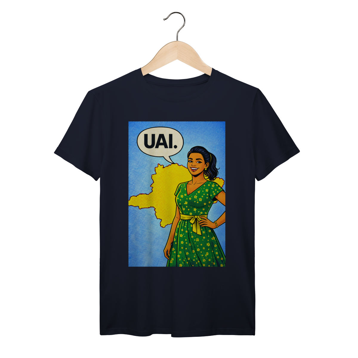 Nome do produto: Camiseta Uai Mineira
