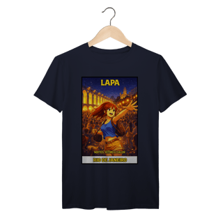 Nome do produto Camiseta Lapa Rio de Janeiro – Noites, Ritmo e Calor