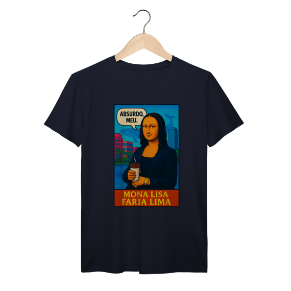 Camiseta Mona Lisa Faria Lima