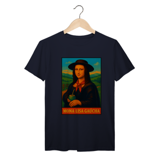Nome do produto Camiseta Mona Lisa Gaúcha