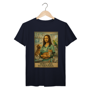 Nome do produto Camiseta Mona Lisa Veterinária