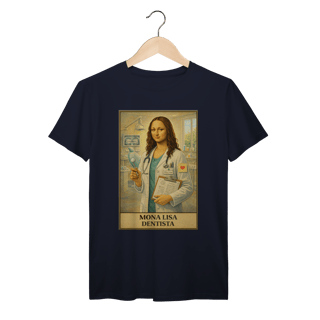 Nome do produto Camiseta Mona Lisa Dentista