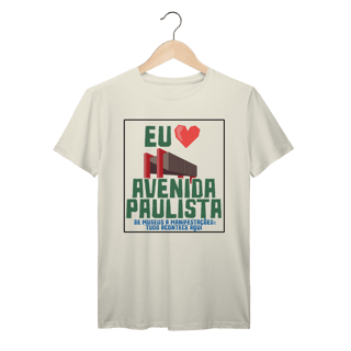 Camiseta Avenida Paulista São Paulo – Eu ❤️ Paulista