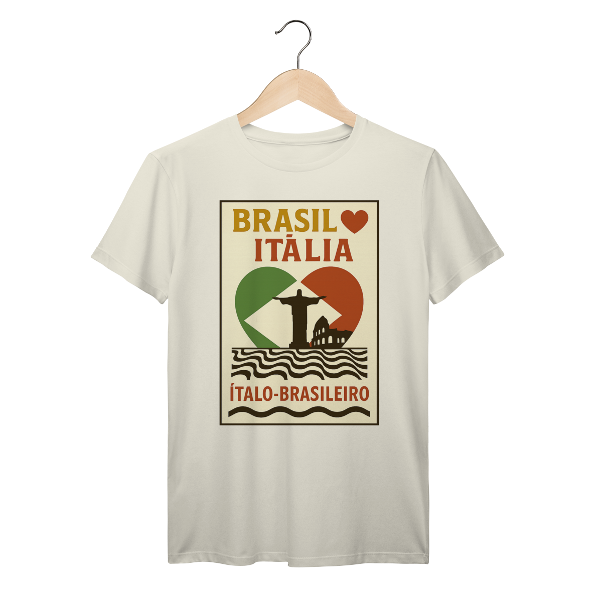Nome do produto: Brasil ❤️ Itália – Conexão Ítalo-Brasileira