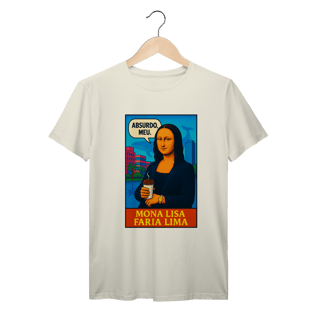Nome do produto Camiseta Mona Lisa Faria Lima
