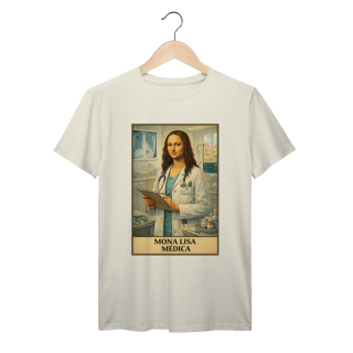 Camiseta Mona Lisa Médica
