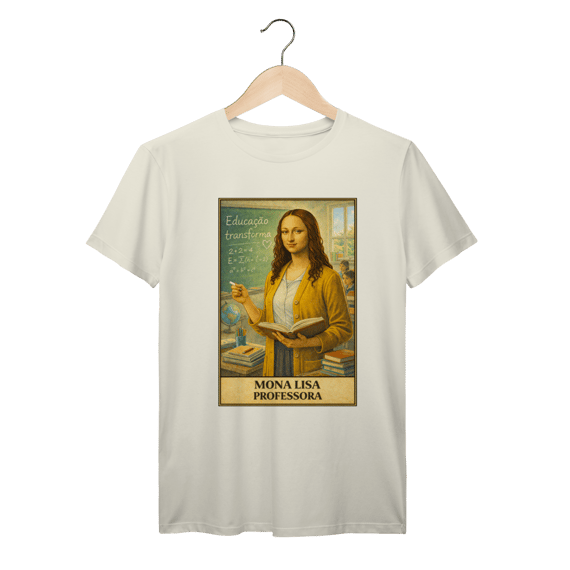 Camiseta Mona Lisa Professora