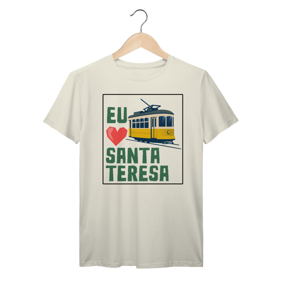 Camiseta Santa Teresa Rio – Eu ❤️ Santa Teresa
