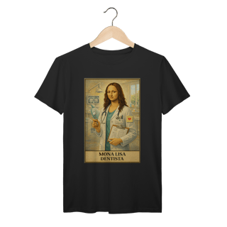 Nome do produto Camiseta Mona Lisa Dentista