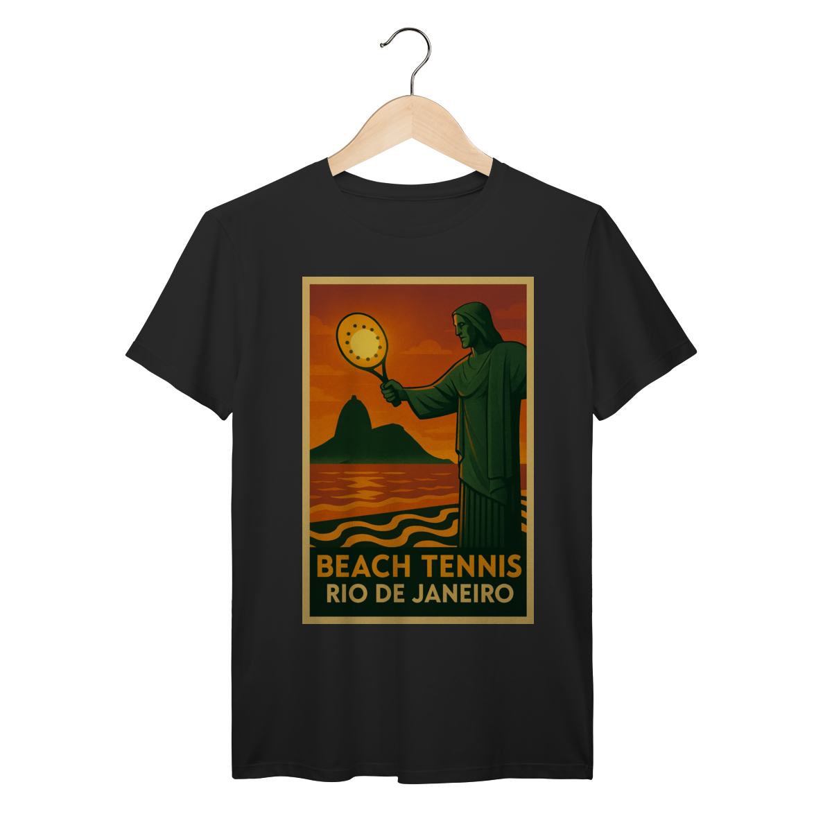 Nome do produto: Camiseta Beach Tennis Rio de Janeiro