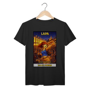 Nome do produto Camiseta Lapa Rio de Janeiro – Noites, Ritmo e Calor