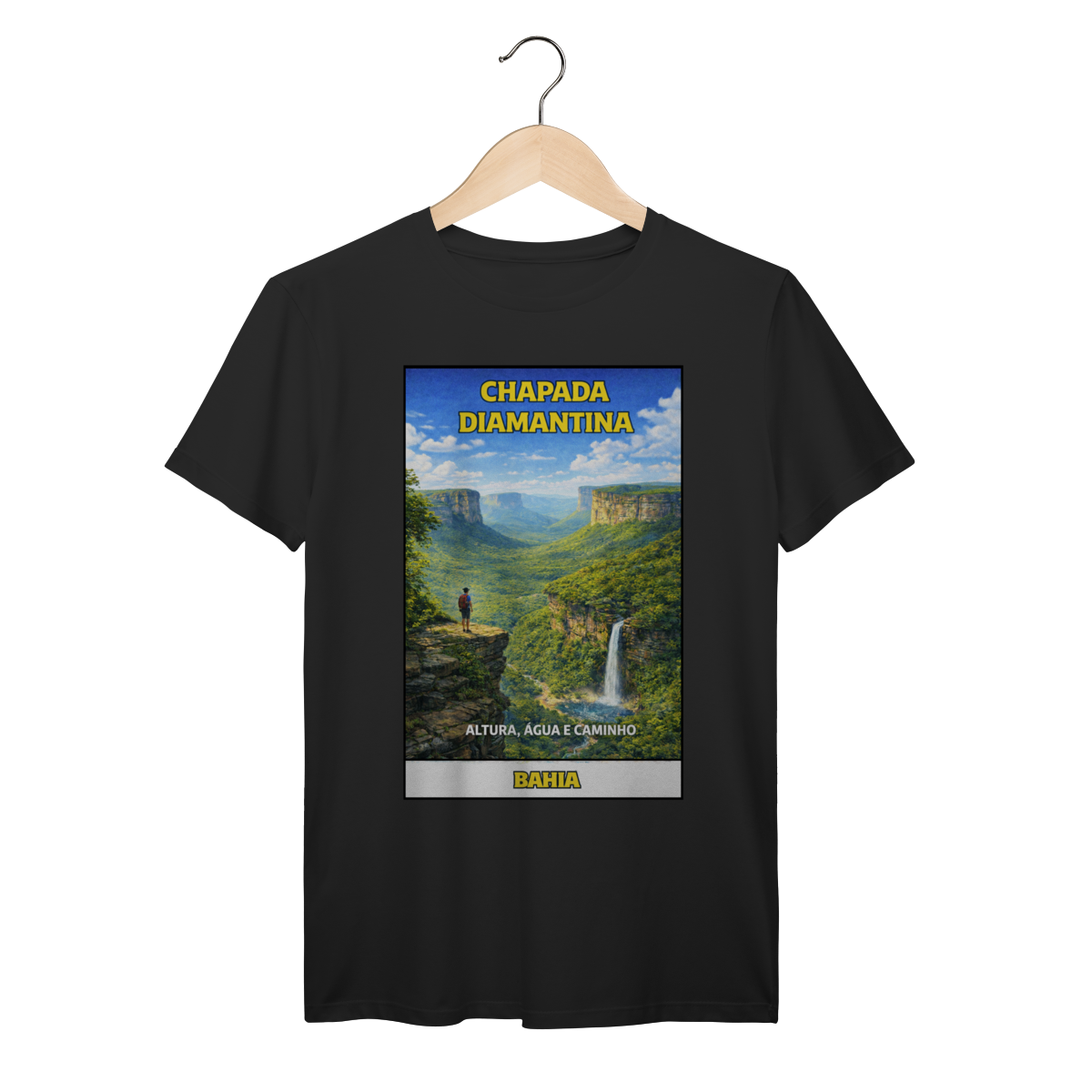 Nome do produto: Chapada Diamantina – Bahia | Altura, Água e Caminho
