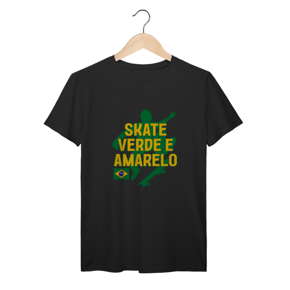 Skate Verde e Amarelo – Estilo Urbano