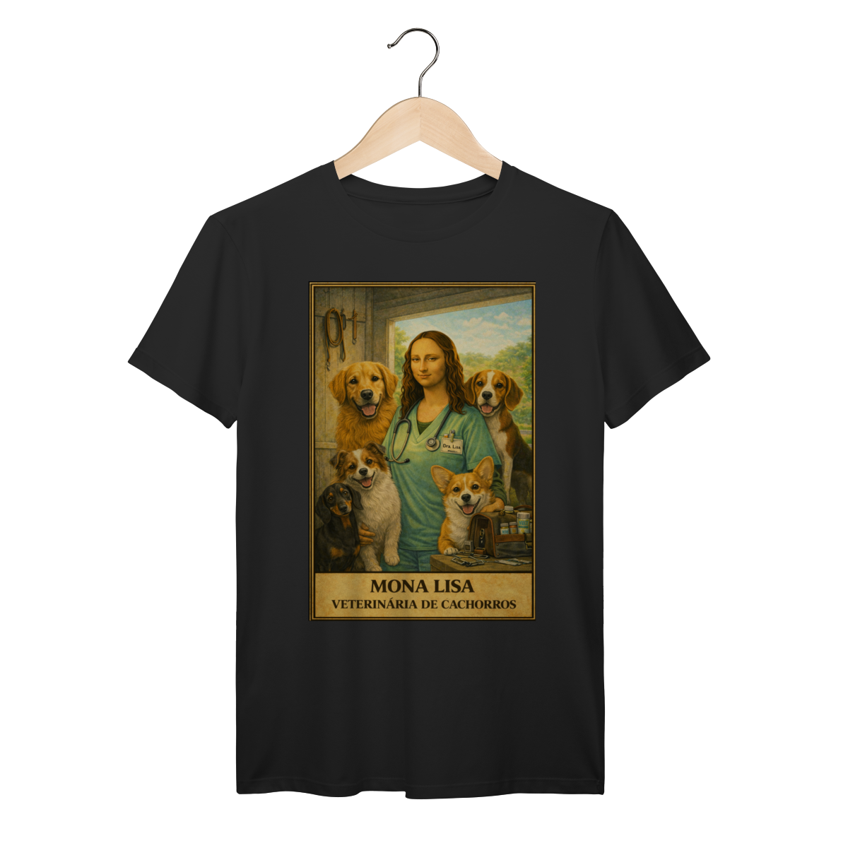 Nome do produto: Mona Lisa Veterinária de Cachorros