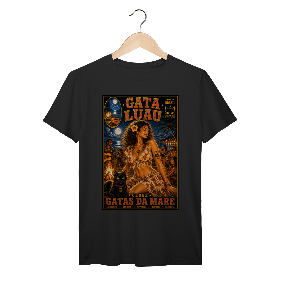Nome do produto: Gata Luau – Clube Gatas da Maré