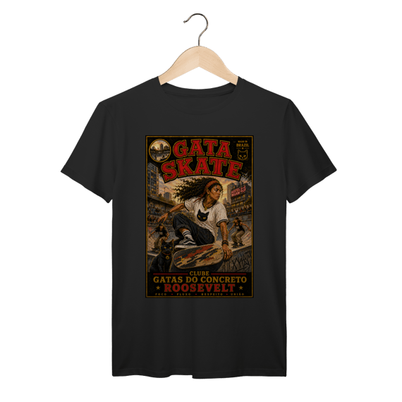 Gata Skate — Gatas do Concreto Roosevelt