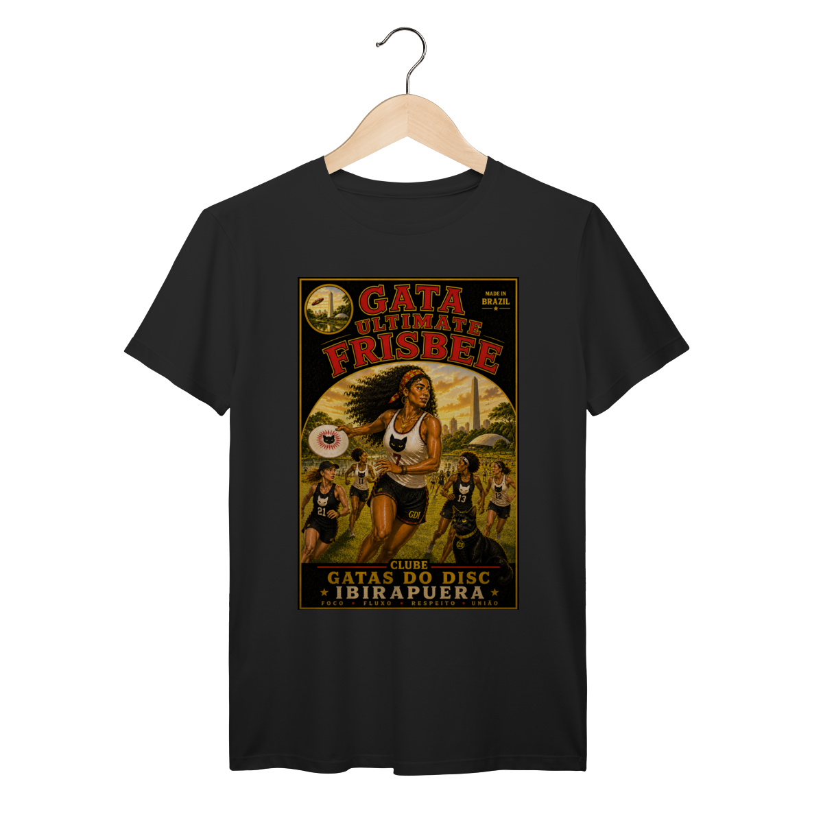 Nome do produto: Gata Ultimate Frisbee — Gatas do Disc Ibirapuera