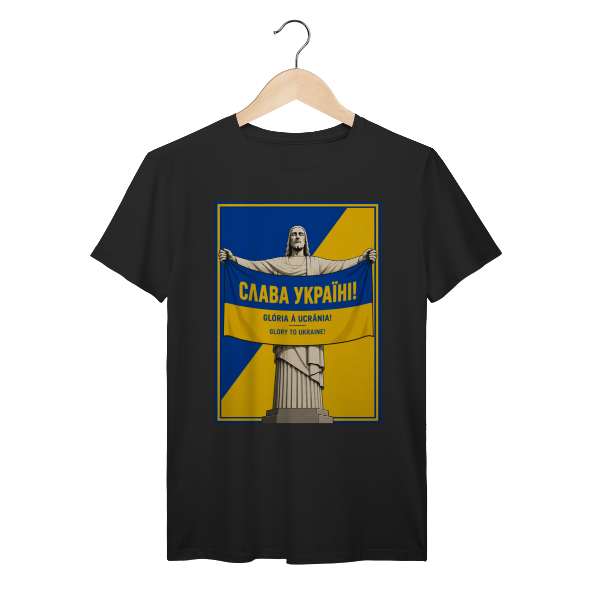 Nome do produto: Slava Ukraini — Cristo com a Ucrânia