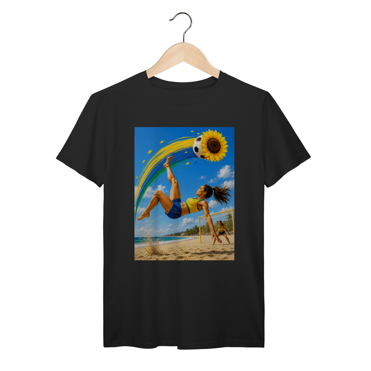 Futebol de Praia pela Ucrânia — Beach Football & Sunflower