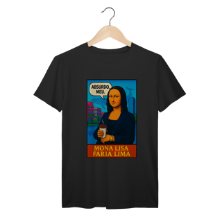 Nome do produto Camiseta Mona Lisa Faria Lima