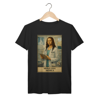 Nome do produto Camiseta Mona Lisa Médica