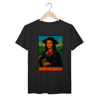 Nome do produto Camiseta Mona Lisa Gaúcha