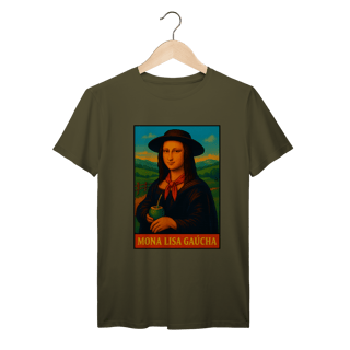 Nome do produto Camiseta Mona Lisa Gaúcha