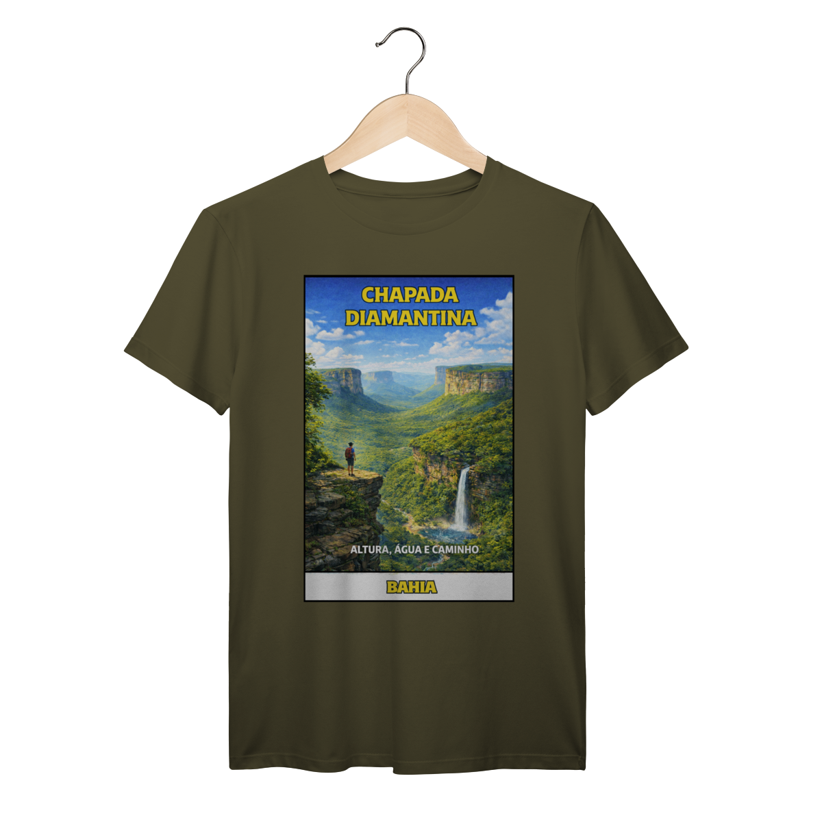 Nome do produto Chapada Diamantina – Bahia | Altura, Água e Caminho