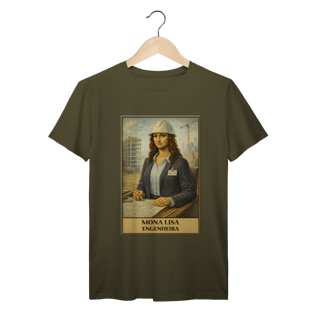 Nome do produto Camiseta Mona Lisa Engenheira