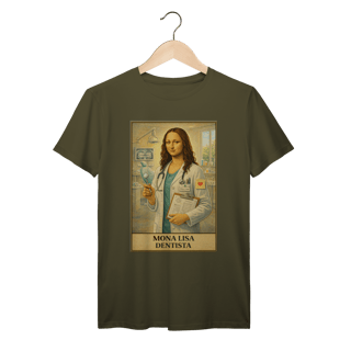 Nome do produto Camiseta Mona Lisa Dentista