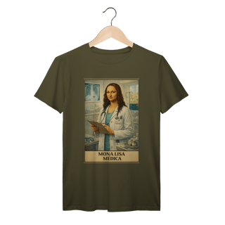 Nome do produto Camiseta Mona Lisa Médica
