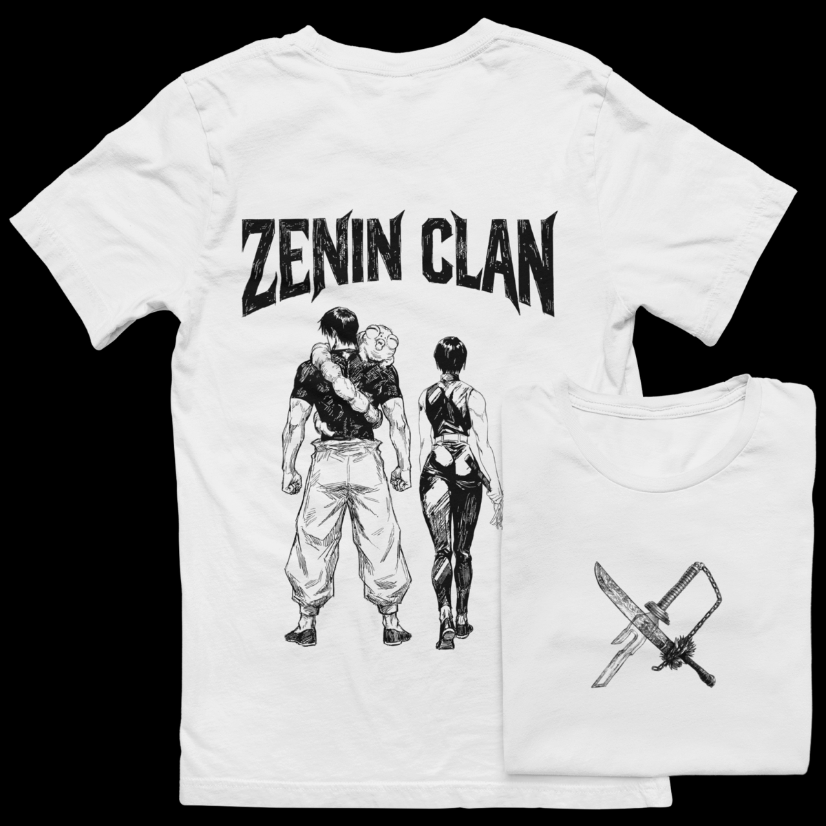 Nome do produto: Camiseta LEGADO ZENIN (Branco/Cinza)