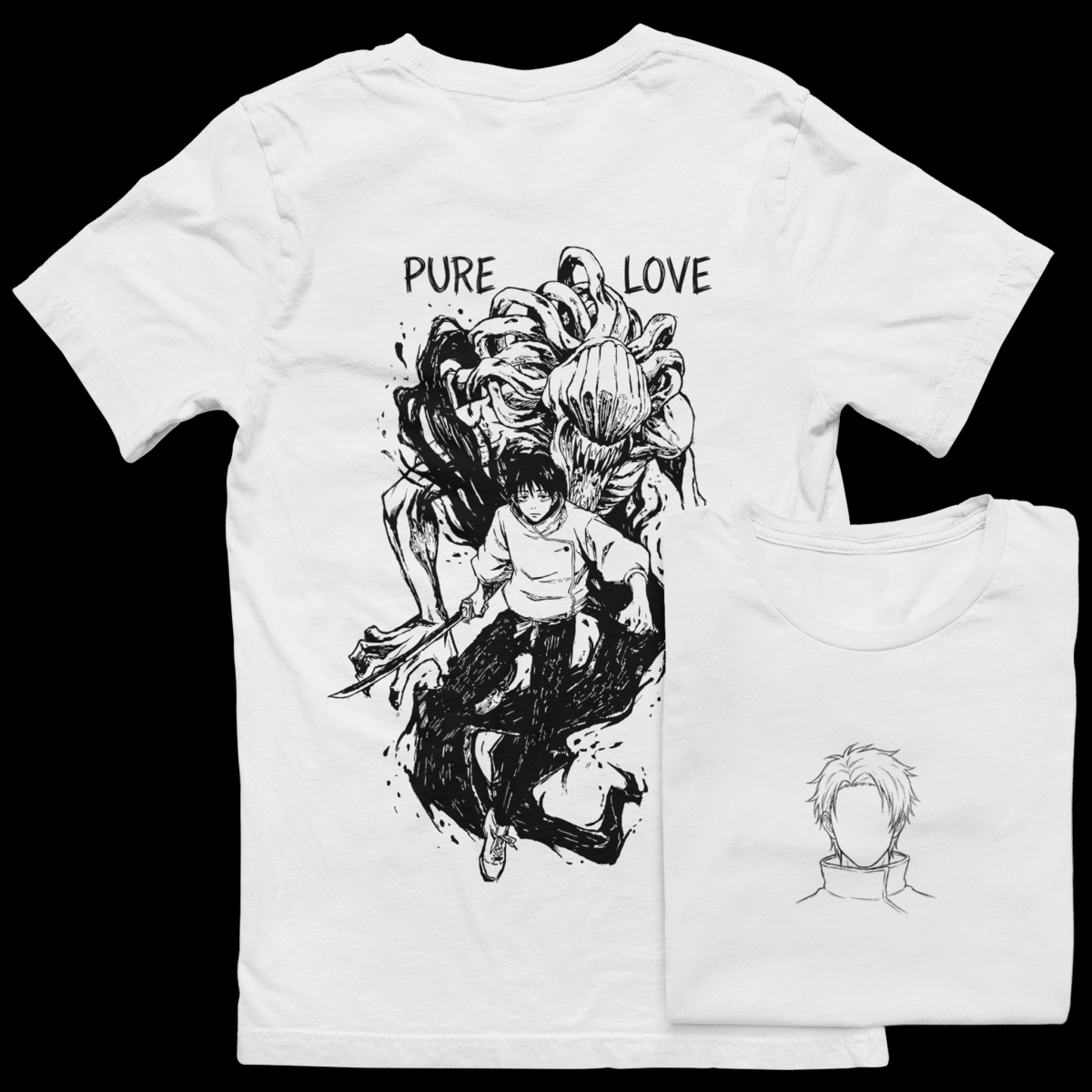 Nome do produto: Camiseta VÍNCULO ETERNO (Branco/Cinza)