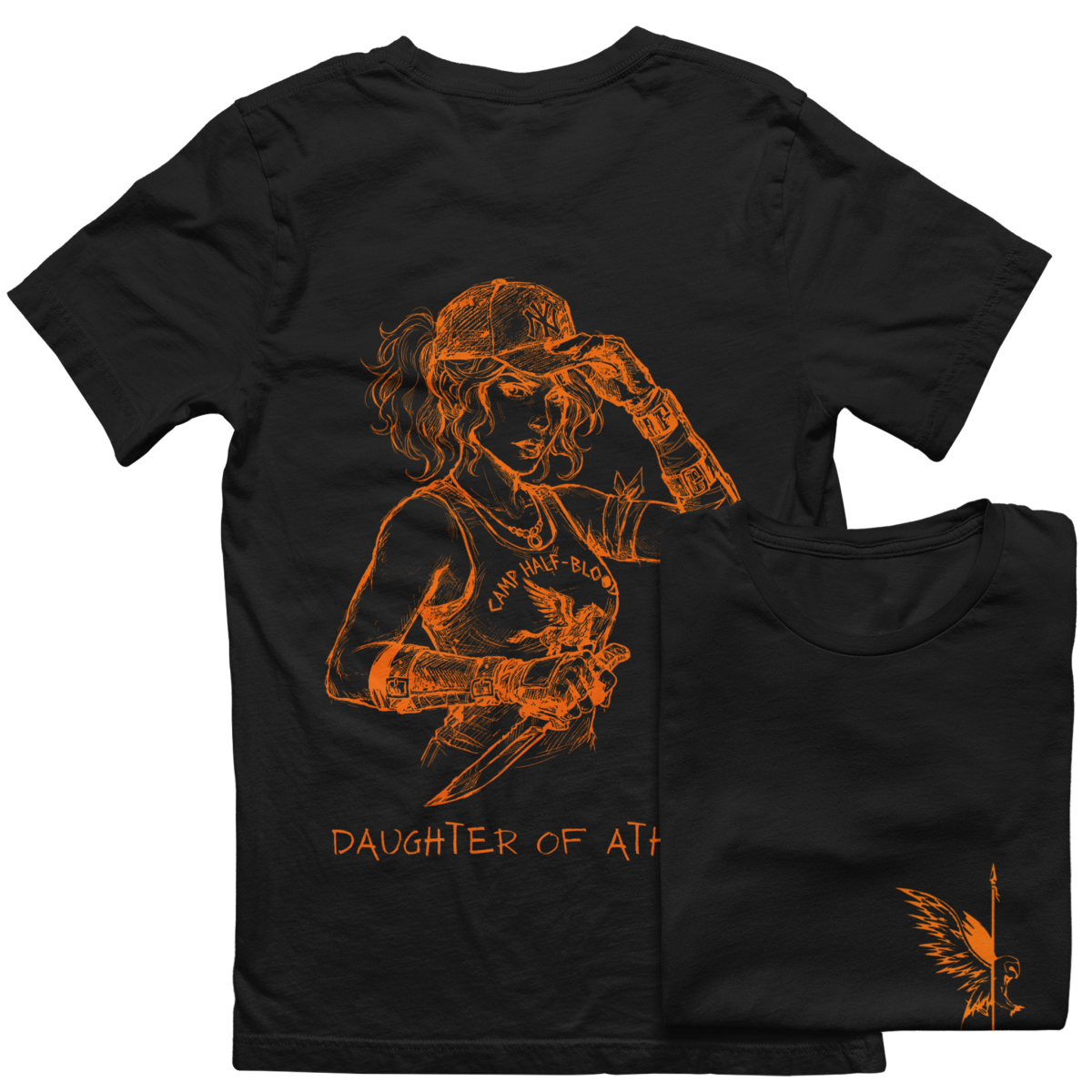 Nome do produto: Camiseta SABEDORIA OLÍMPICA - Percy Jackson (Preto/Branco)