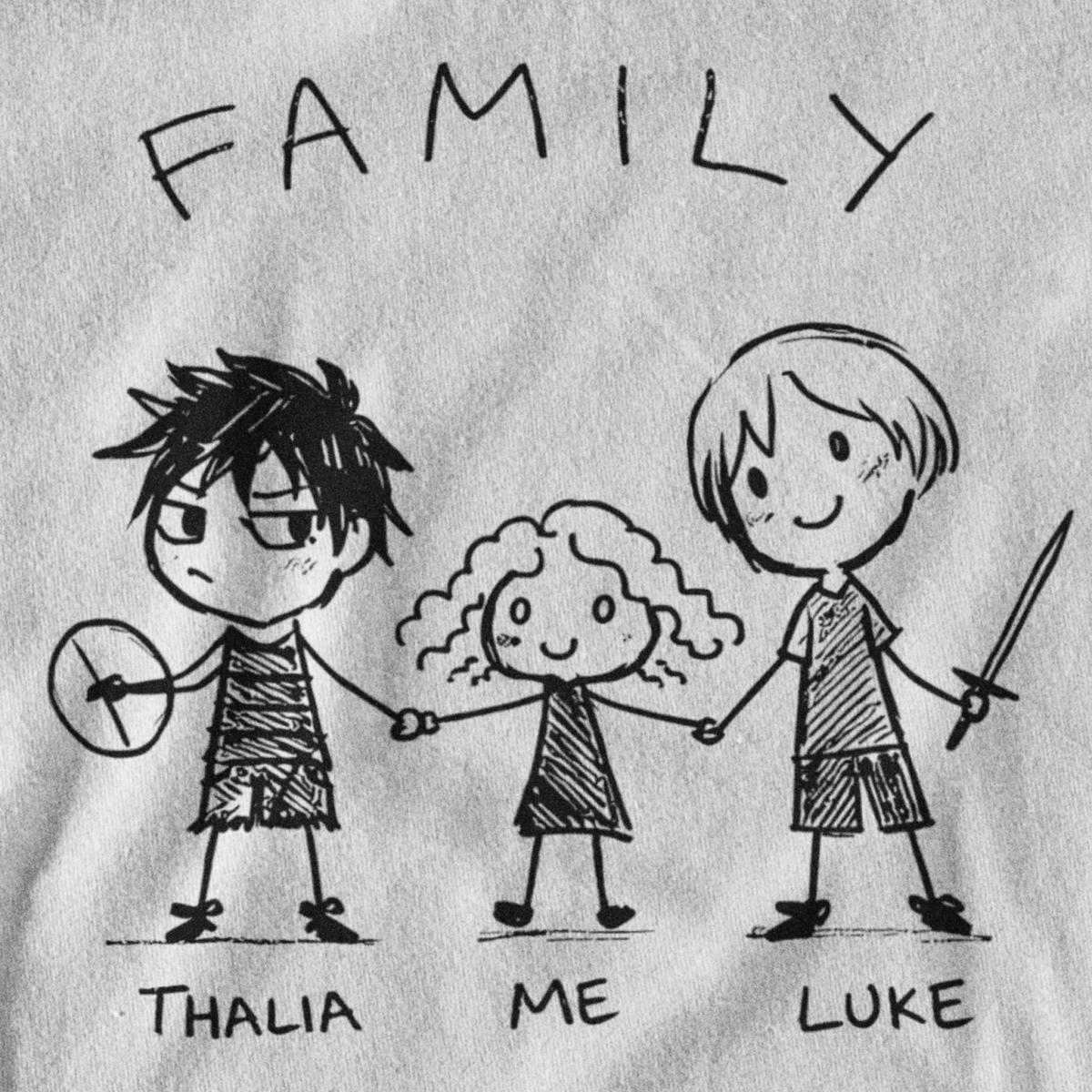 Nome do produto: Camiseta UNIÃO OLIMPIANA - Percy Jackson (Branco)
