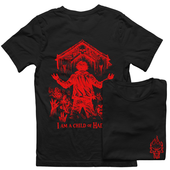 Camiseta REI FANTASMA - Percy Jackson (Preto)