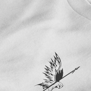 Nome do produto Camiseta SABEDORIA OLÍMPICA - Percy Jackson (Branco/Cinza)