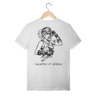 Nome do produto Camiseta SABEDORIA OLÍMPICA - Percy Jackson (Branco/Cinza)