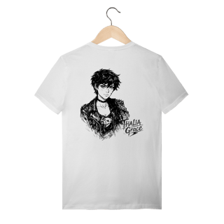 Nome do produto Camiseta GRAÇA ELÉTRICA - Percy Jackson (Branco)