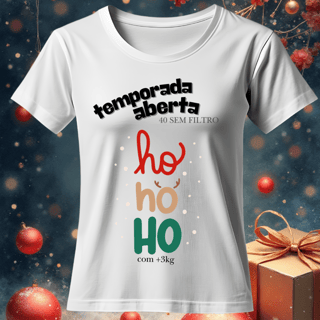 Nome do produto Natal - Camiseta Baby Long Quality